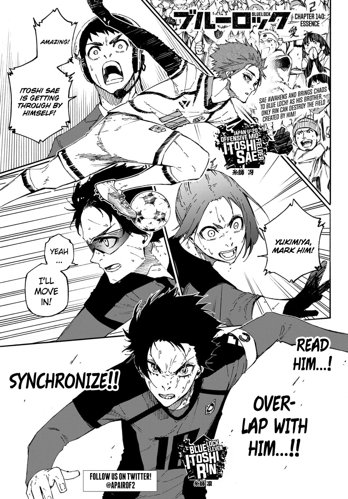 Blue Lock, Chapter 140 image 02